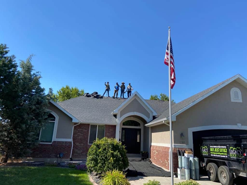 Legacy Roofing project