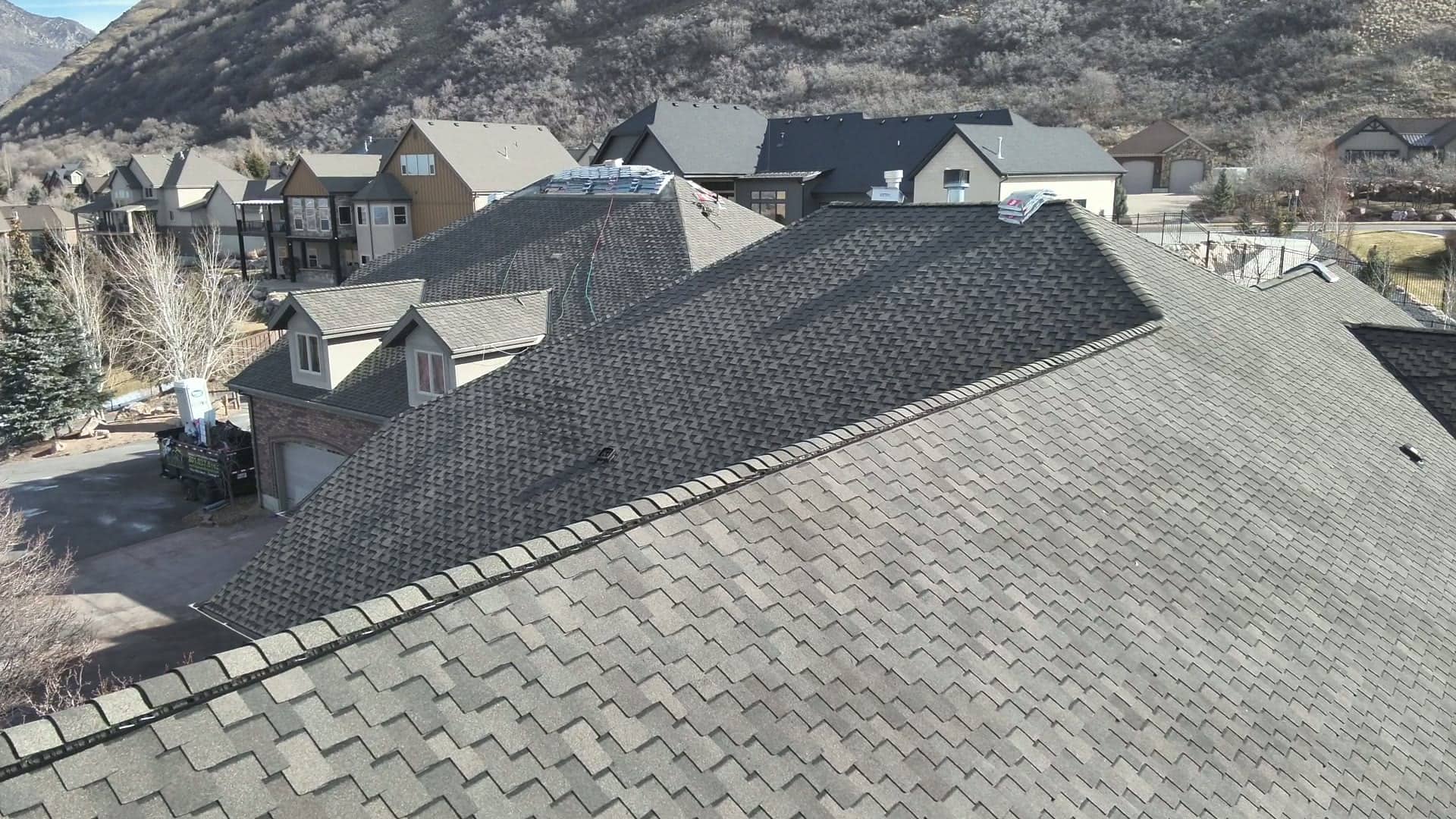 Legacy Roofing residential project in northern Utah